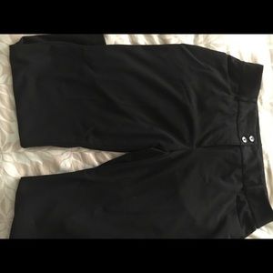 Long black pants with pockets